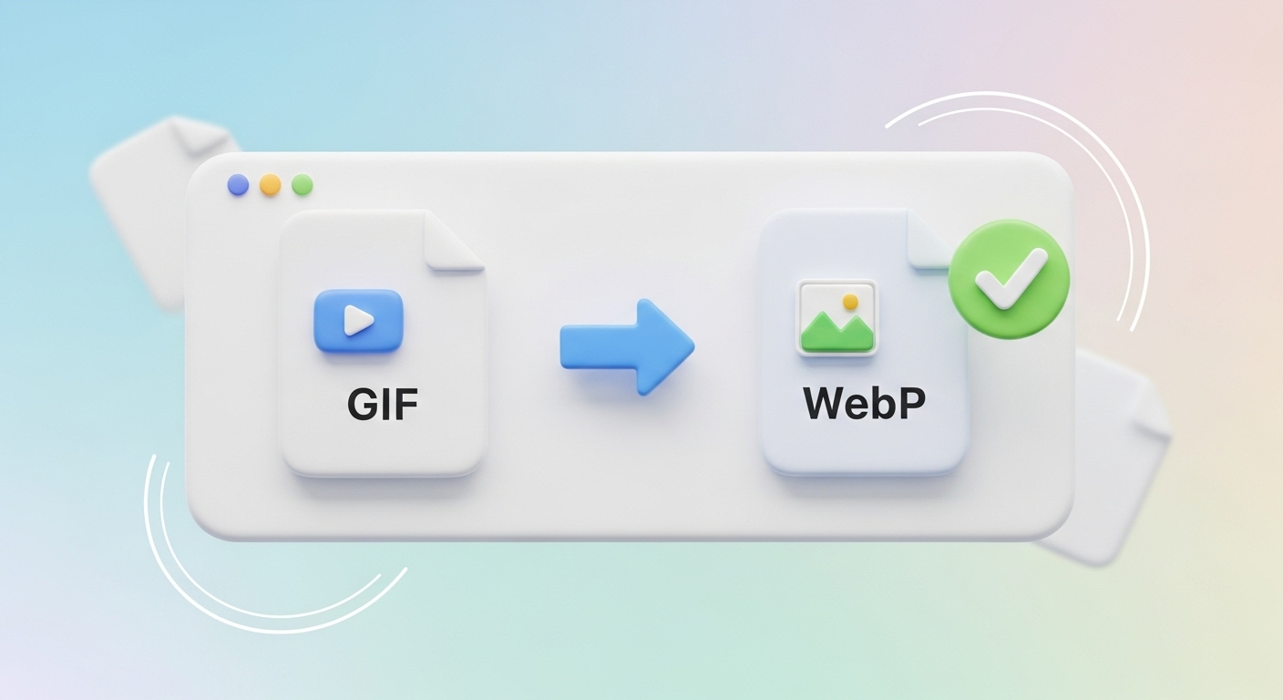 Modernize Your Animations: The GIF to WebP Technical Upgrade