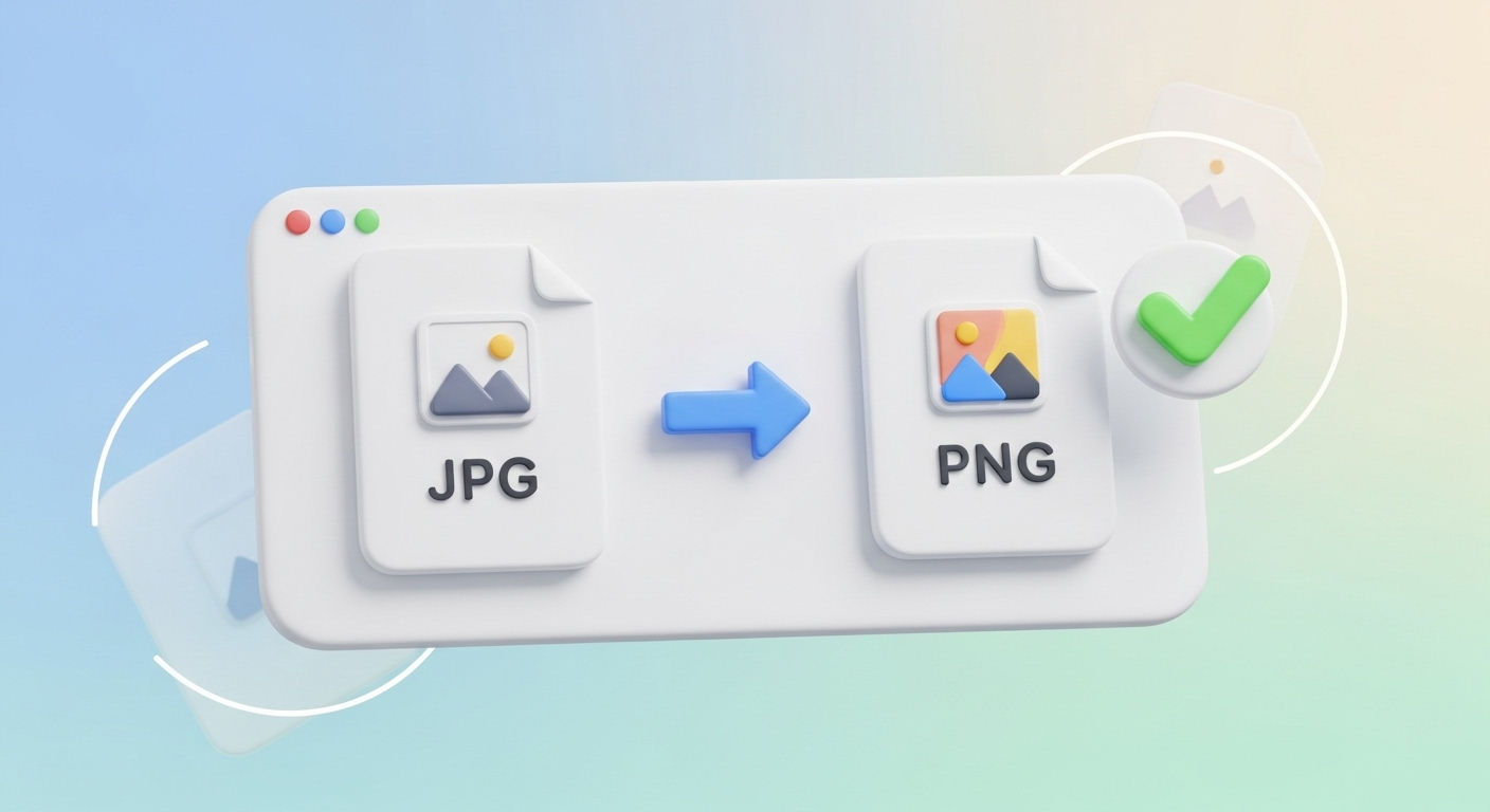 Stop Generation Loss: Convert JPG to Lossless PNG