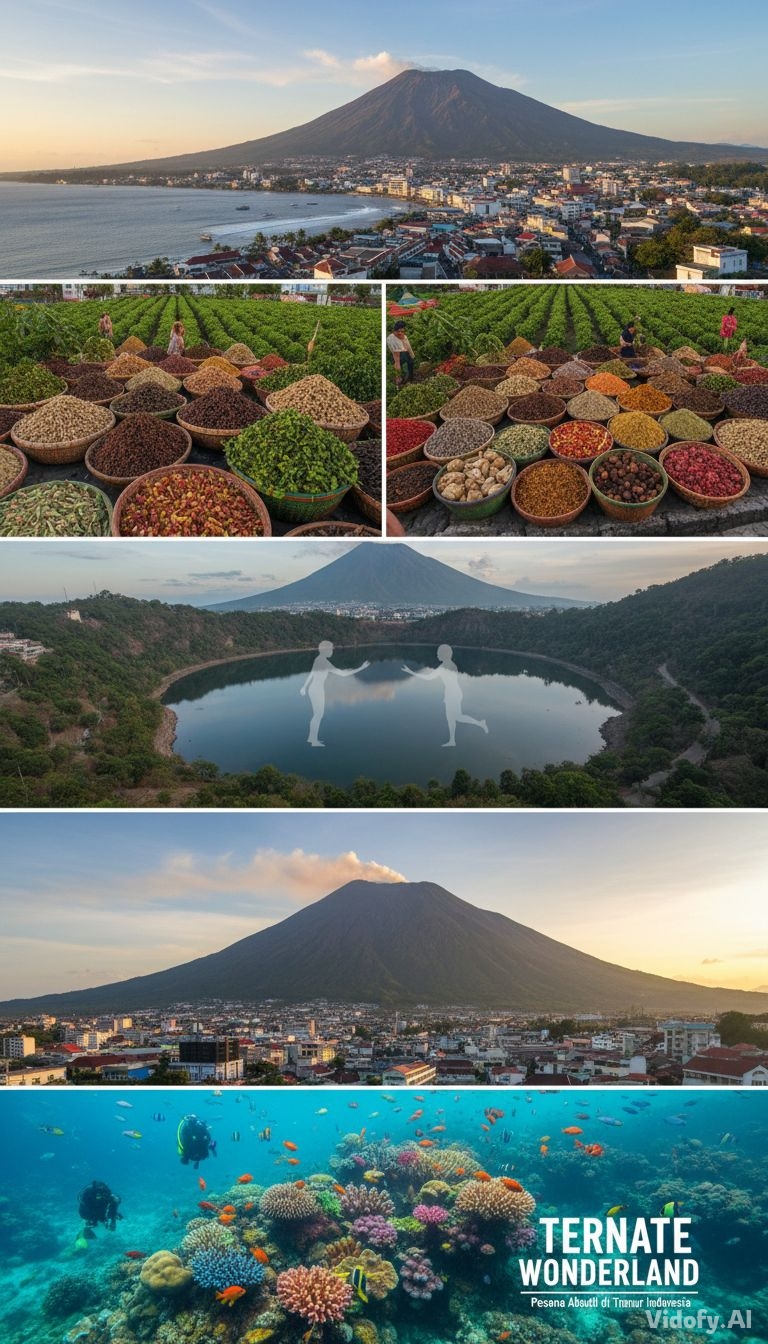 Tolong buatkan video bergerak dengan suara wanita tentang Pesona 